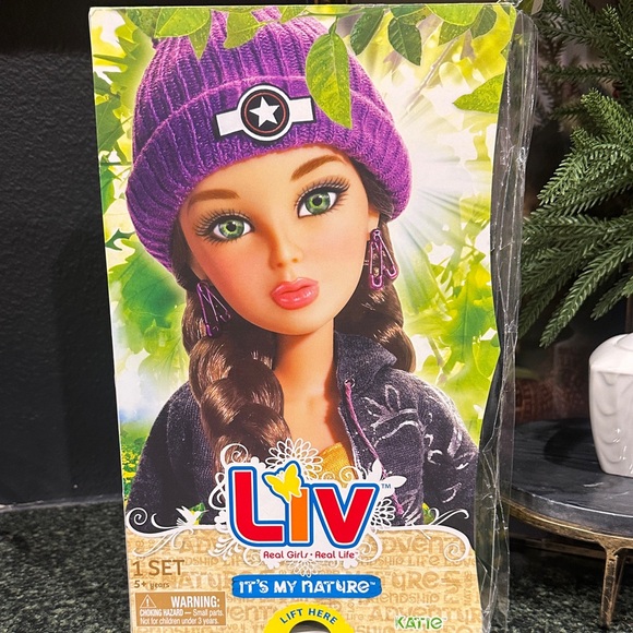 Liv Doll with Purple Beanie